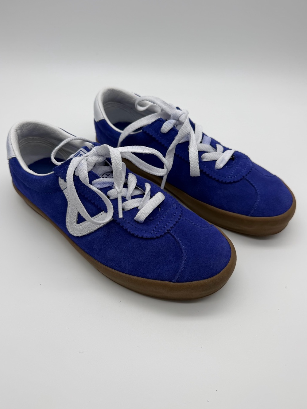 Vans Sport Low Blue Suede Low-Top Sneakers Size M 4.5 W 6.0